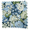Twist2Go Frances Bloom Cornflower Roller Blind sample image