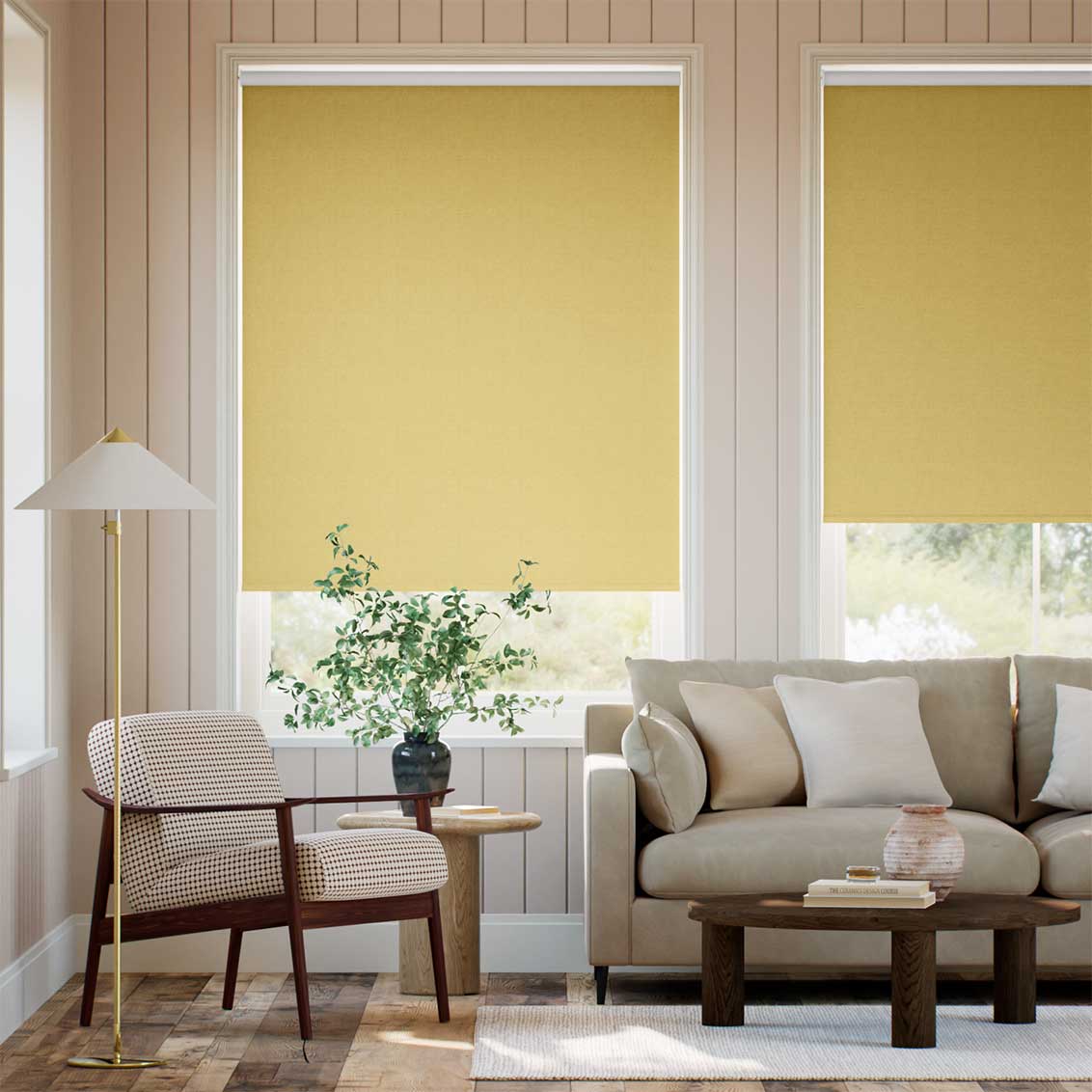 Twist2Go Choices Lilith Citrine Roller Blind