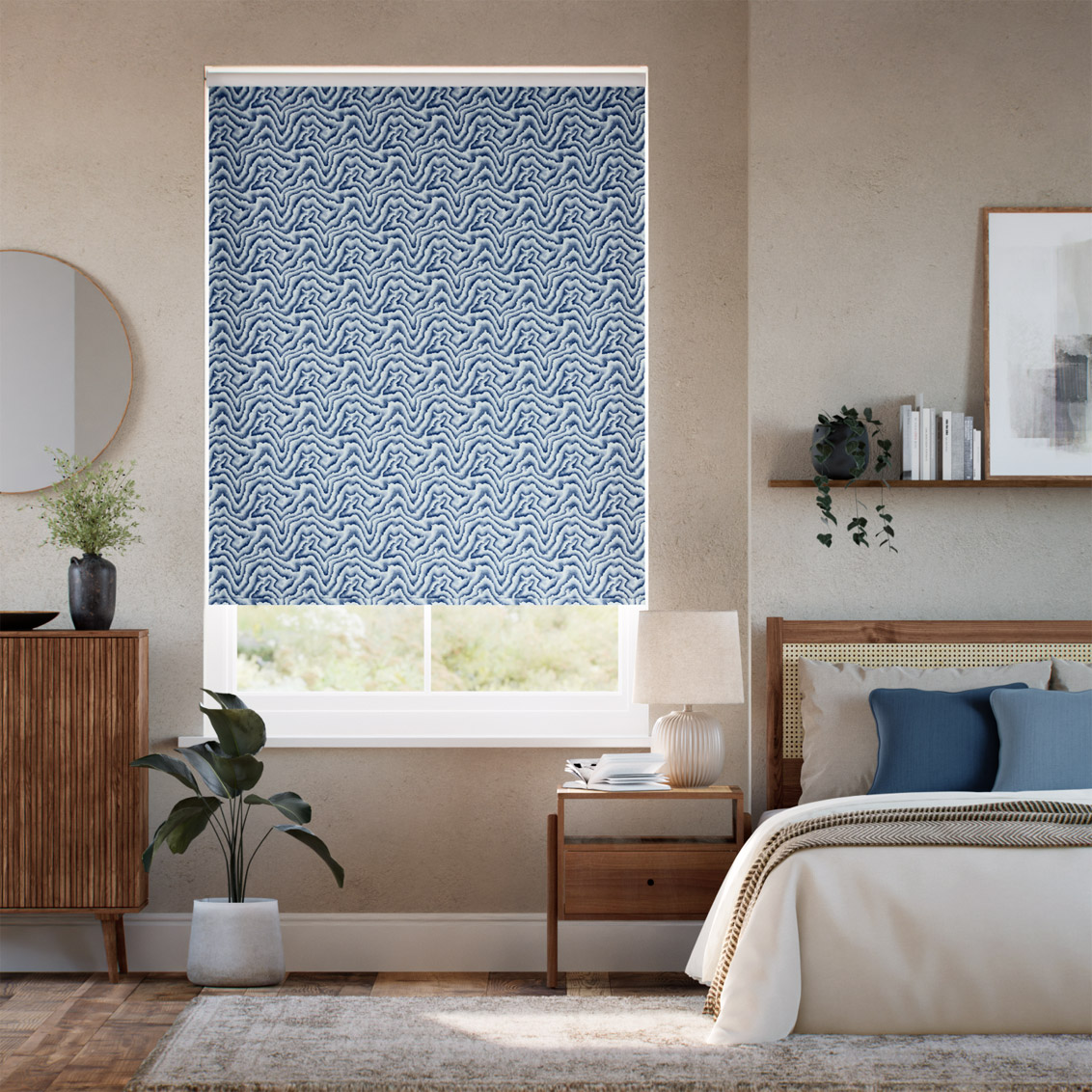 Twist2Go Malachite Pacific Roller Blind
