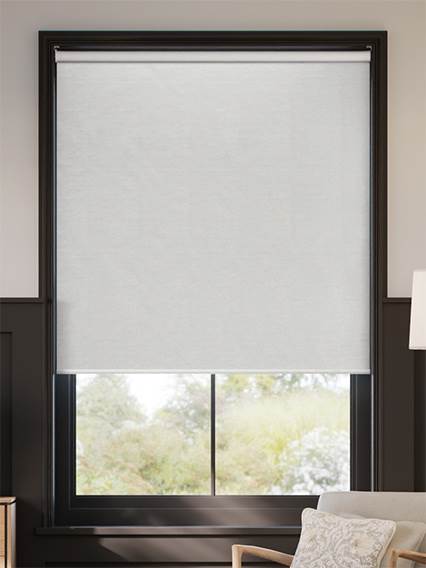 Twist2Go Osaka Faux Silk Silver Mist Roller Blind thumbnail image