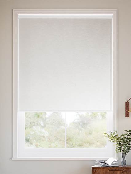 Twist2Go Osaka Faux Silk Ice White  Roller Blind thumbnail image