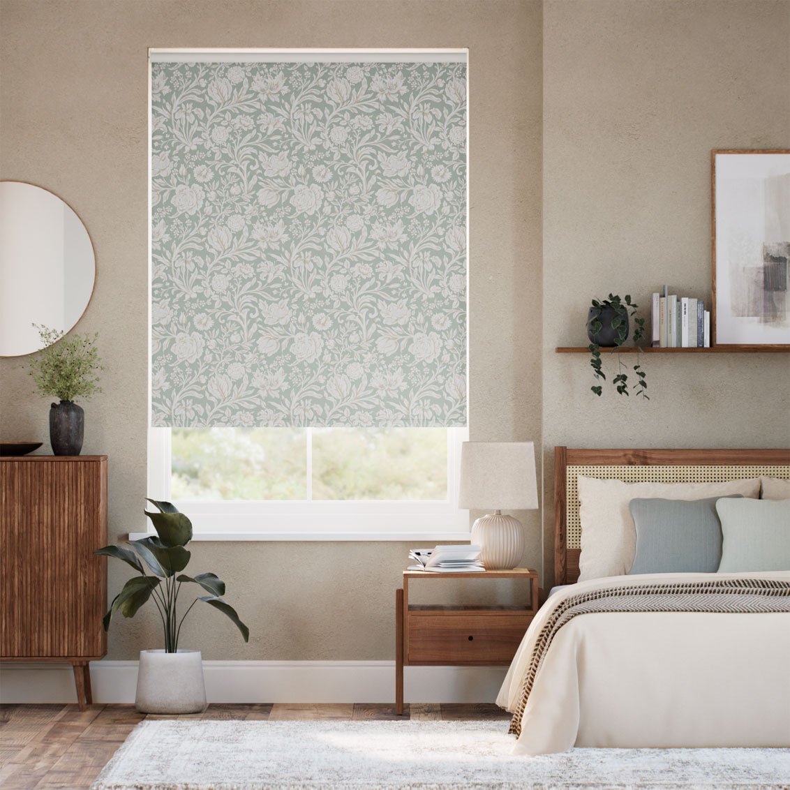 Twist2Go Sambourne Soft Teal Roller Blind