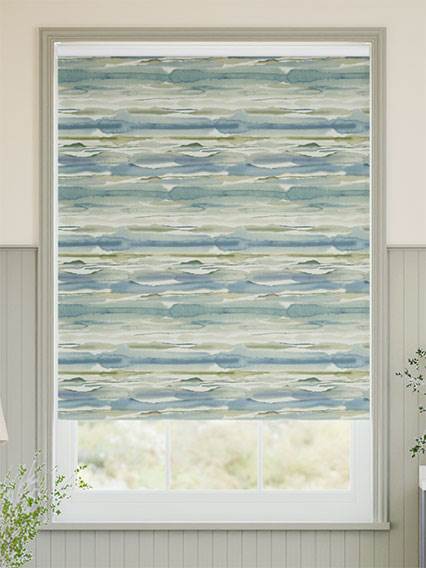 Twist2Go Splash Blackout Amari Seaspray Roller Blind thumbnail image
