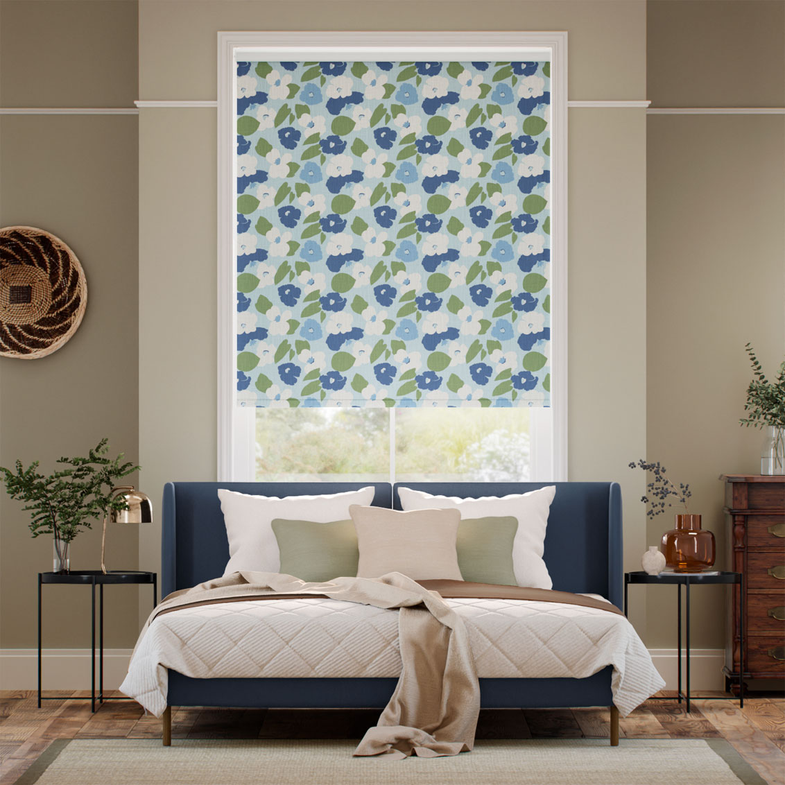 Twist2Go Verve Pop Powder Blue Roller Blind