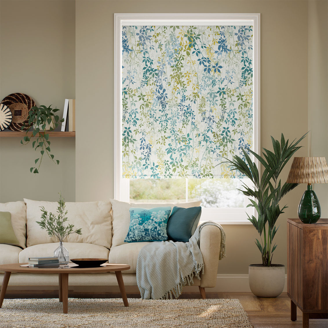 Twist2Go Virginia Creeper Spring Roller Blind