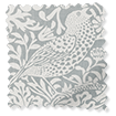Twist2Go William Morris Strawberry Thief Silver Grey Roller Blind swatch image