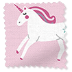 Unicorn Dreams Blackout Pink Roller Blind sample image