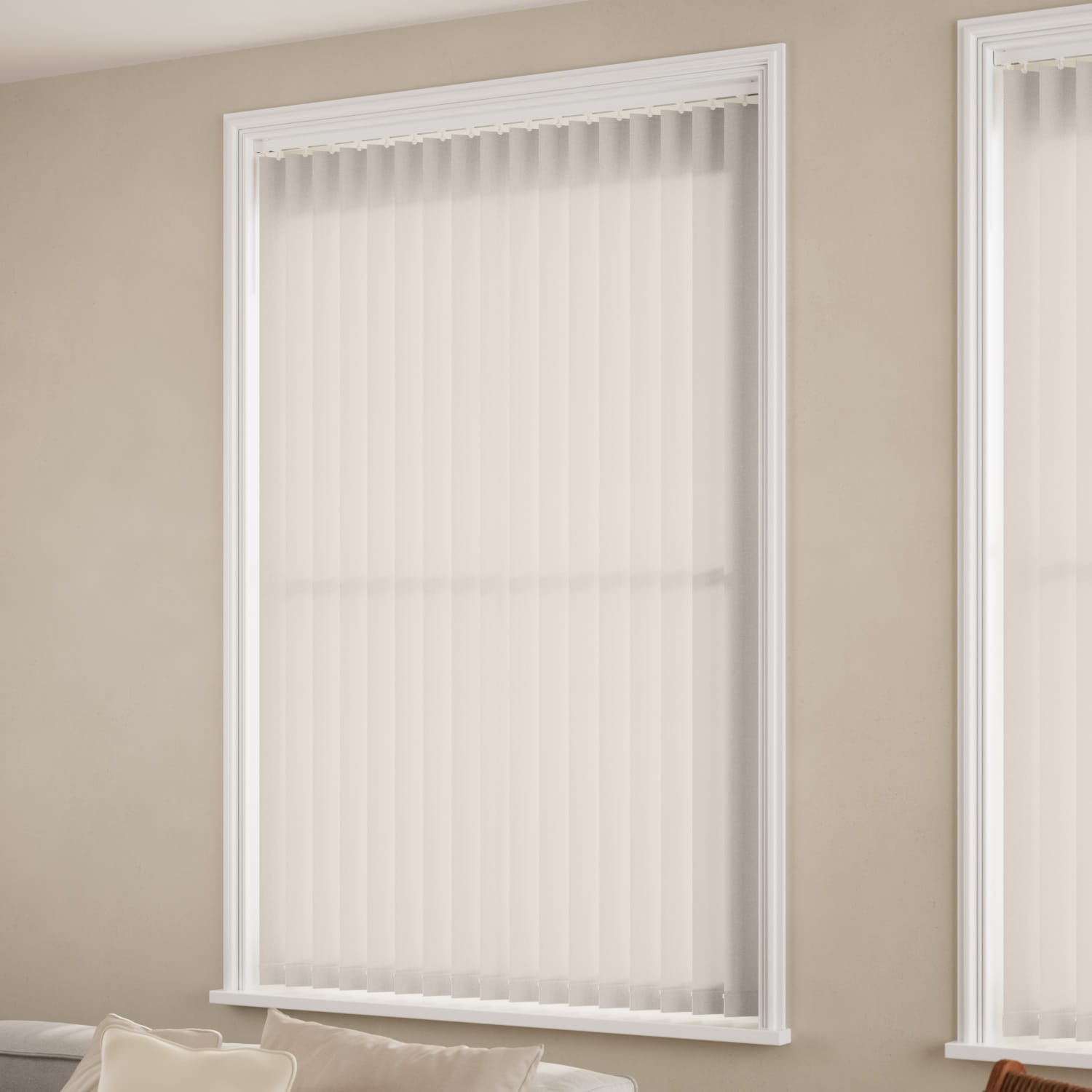 Utopia Vanilla Vertical Blind