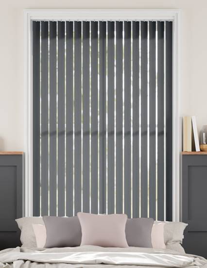 Valencia Anchor Grey Vertical Blind thumbnail image