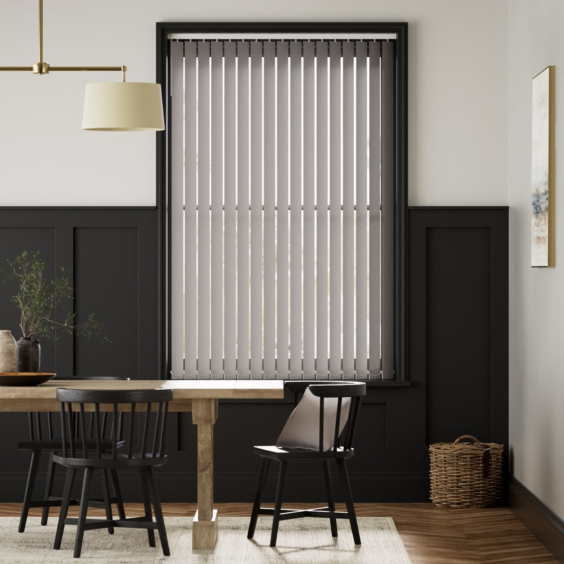 Valencia Pepper Rock Vertical Blind