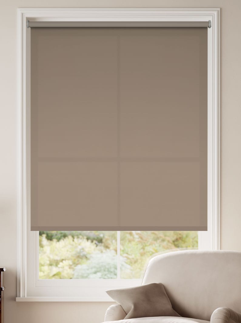 Valencia Grey Taupe Roller Blind thumbnail image