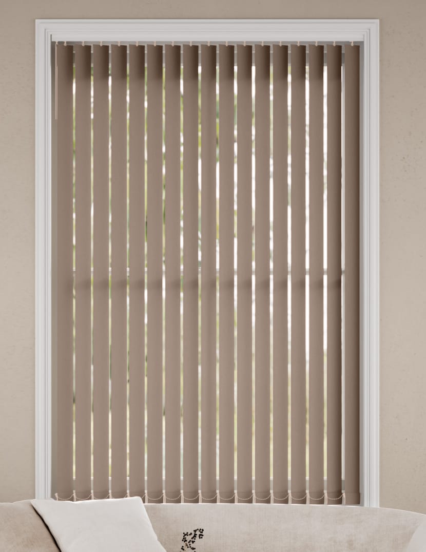 Valencia Grey Taupe Vertical Blind thumbnail image