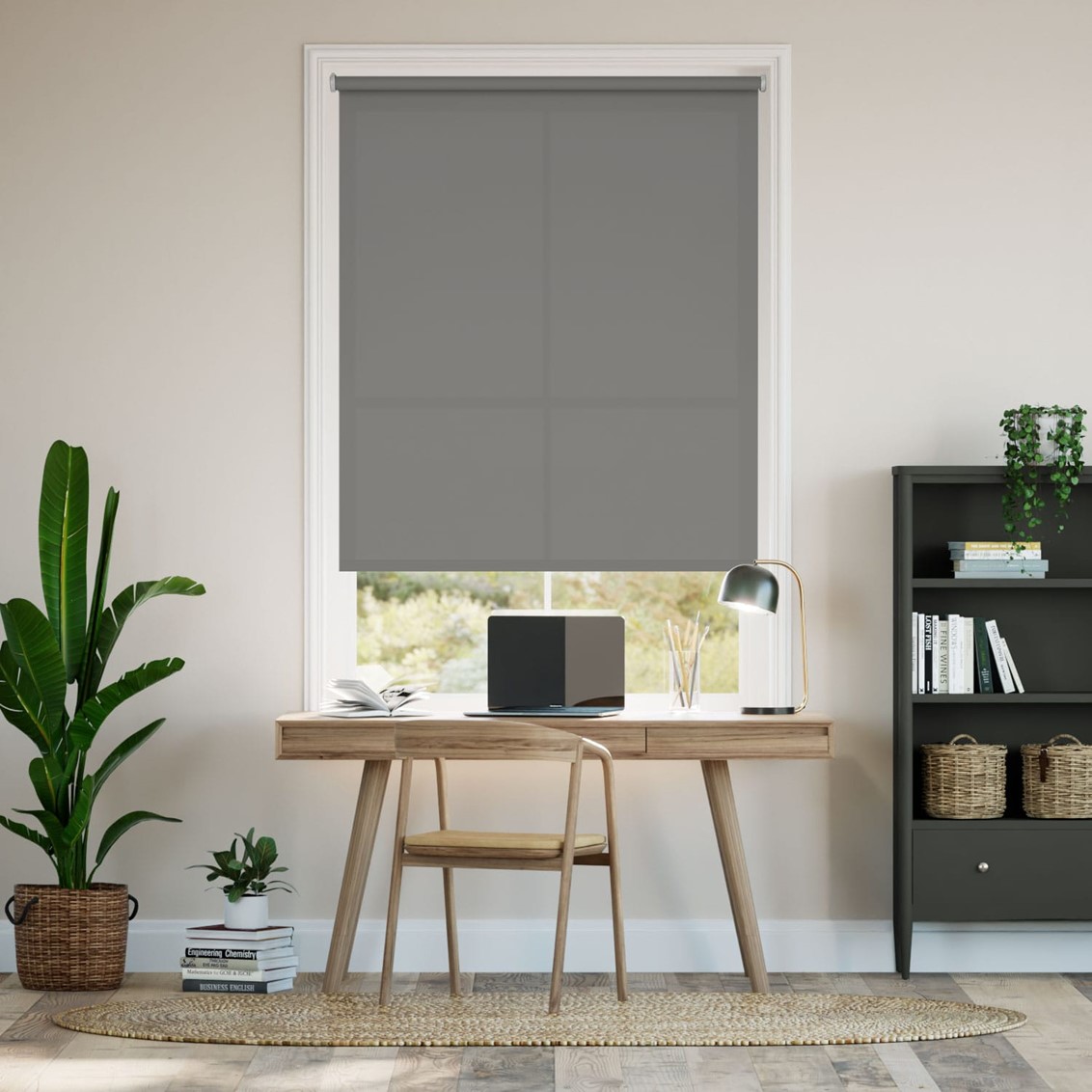 Valencia Grey Wash  Roller Blind