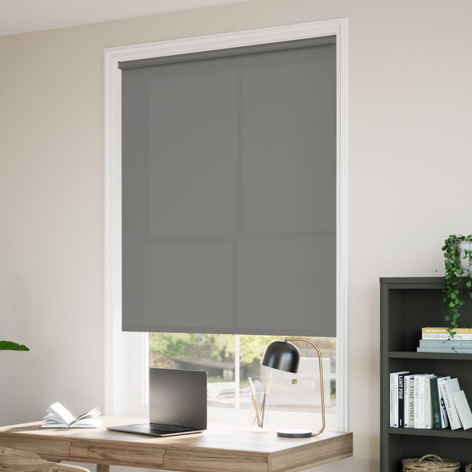 Twist2Go Valencia Grey Wash Roller Blind