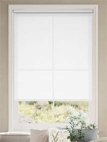 Electric Valencia Simplicity White Roller Blind thumbnail image