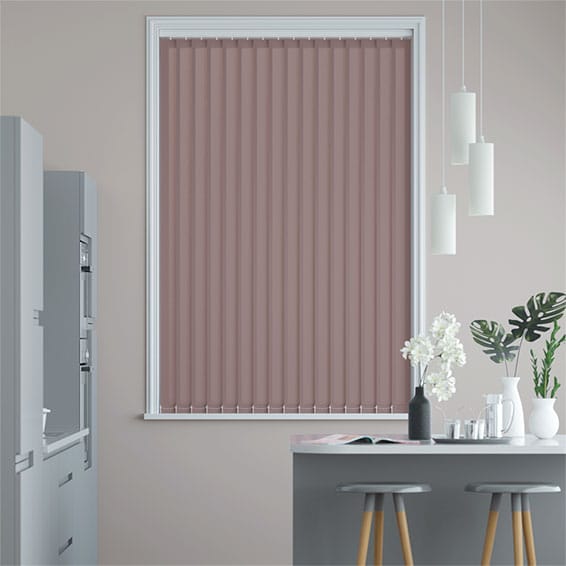 Valencia Thistle Vertical Blind