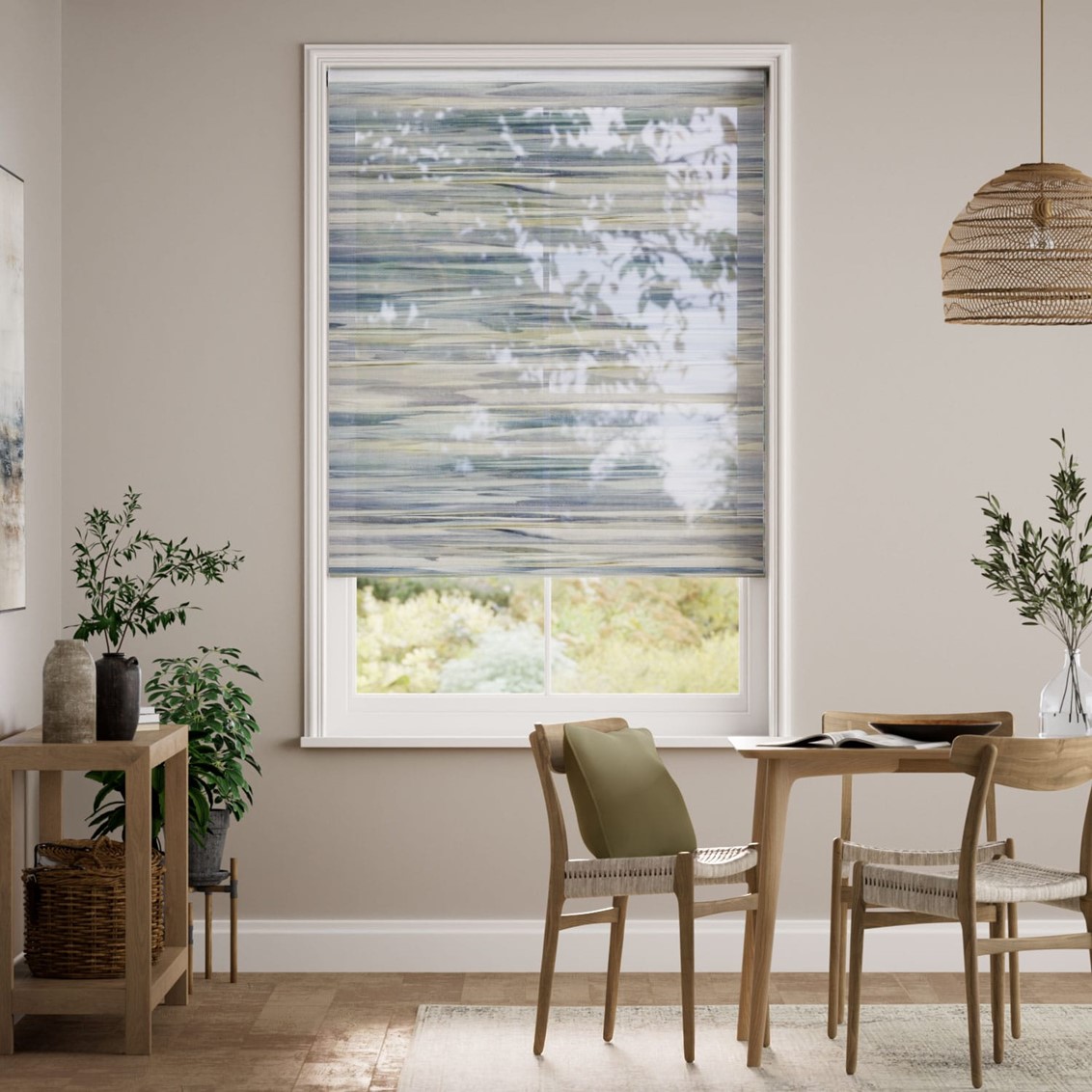 Valerius Sapphire Magic Screen Roller Blind