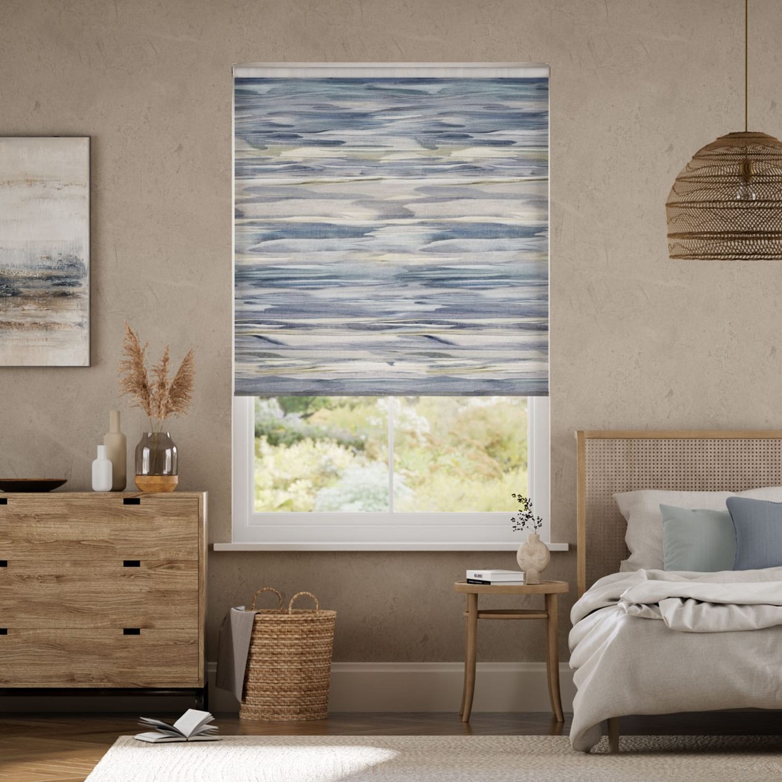 Valerius Blackout Sapphire Roller Blind