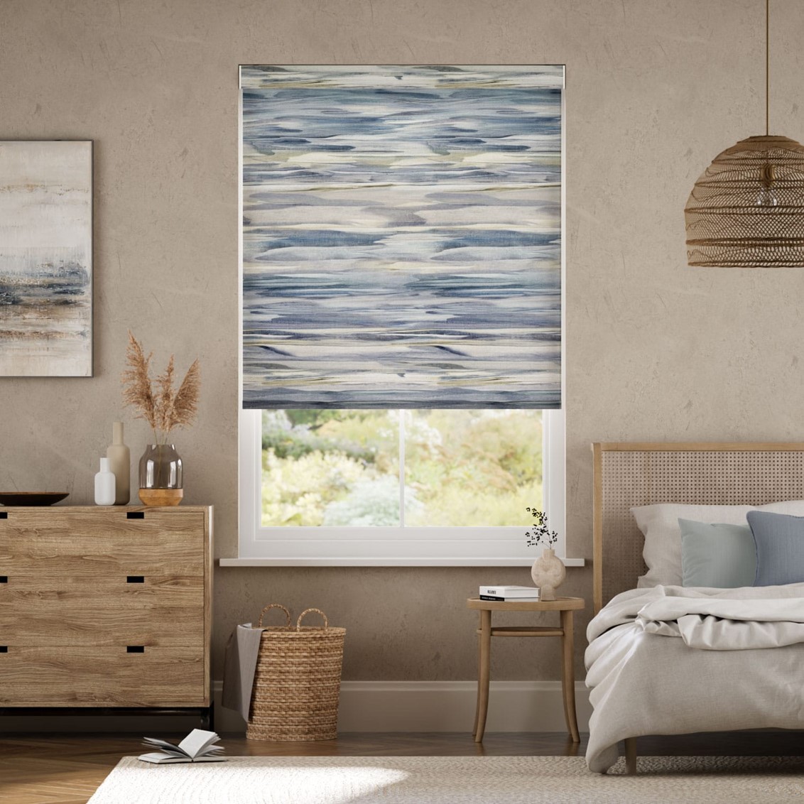 Valerius Blackout Sapphire Roller Blind