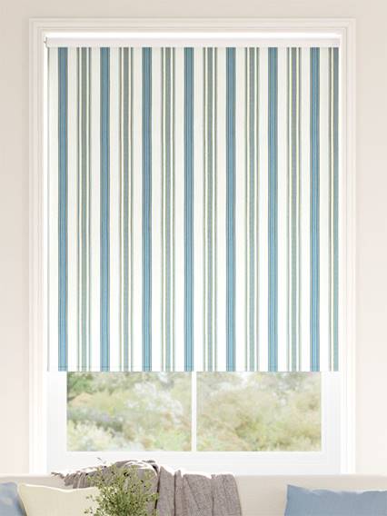 Twist2Go Valley Stripe Sea Shore Roller Blind thumbnail image