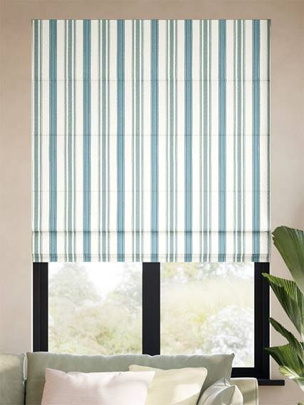 Valley Stripe Sea Shore Roman Blind thumbnail image