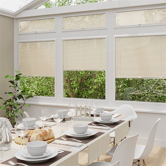 PerfectFIT Vanilla Cream Venetian Conservatory Blind