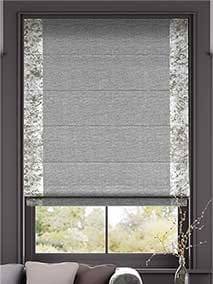 Velvet Crush Storm Roman Blind thumbnail image