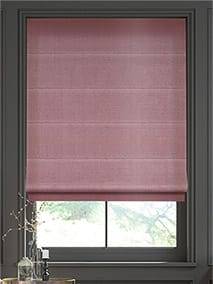 Velvet Dusky Rose Roman Blind thumbnail image