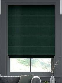 Velvet Forest Green Roman Blind thumbnail image