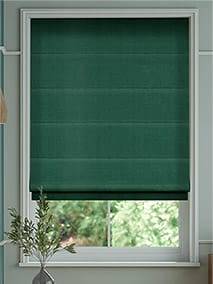 Velvet Jade Green Roman Blind thumbnail image