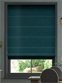 Velvet Mediterranean Teal Roman Blind thumbnail image