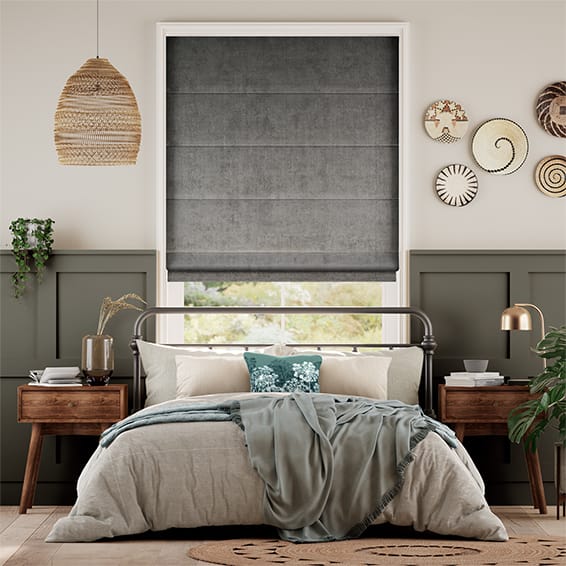 Velvet Storm Roman Blind