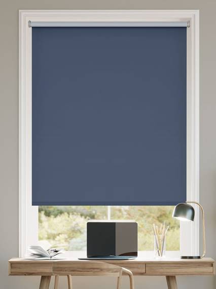 Verona Blackout Navy Roller Blind thumbnail image