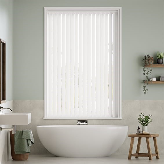 Verona Simply White Vertical Blind