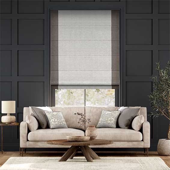 Verve Silver Roman Blind