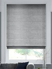 Vicenza Faux Silk Grey Roman Blind thumbnail image