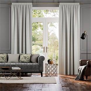 Vicenza Faux Silk Quicksilver Curtains thumbnail image