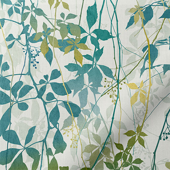 Paper Curtain Spring Virginia Creeper Spring Curtains