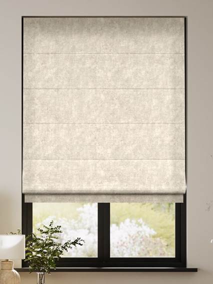 Walcot Chenille Pearl Roman Blind thumbnail image