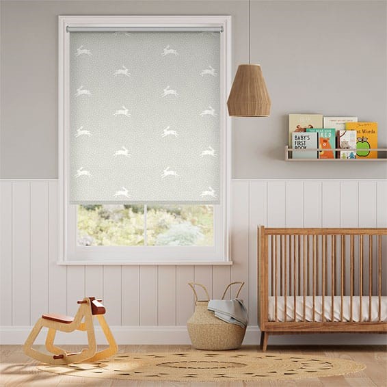 Twist2Go Warren Dove Grey Roller Blind
