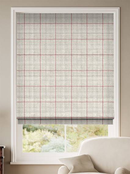 Washington Crimson Roman Blind thumbnail image