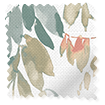 Twist2Go Watercolour Canopy Apricot & Sage Roller Blind swatch image