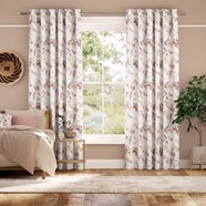 Watercolour Canopy Mauve Curtains Watercolour Canopy Mauve Curtains