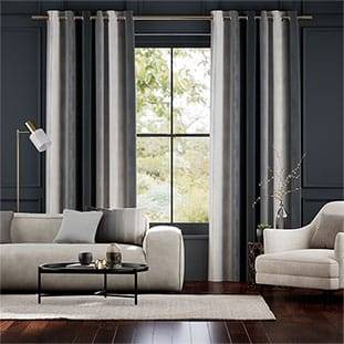 Watercolour Silver Grey Curtains thumbnail image