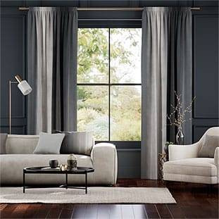 Watercolour Silver Grey Curtains thumbnail image