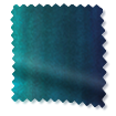 Watercolour Velvet Teal Curtains swatch image