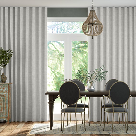 Arlo Modern Grey Wave Curtains