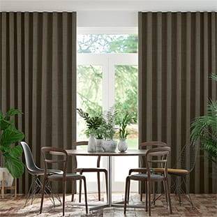 Wave Bijou Linen Pewter Wave Curtains thumbnail image