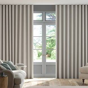 Wave Elodie Dove Grey Wave Curtains thumbnail image