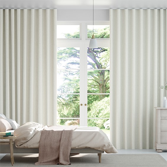 Encanto Shimmering Platinum Wave Curtains